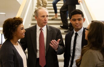president-kusch-interacting