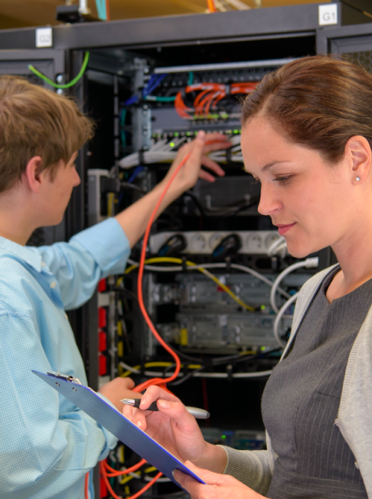students troubleshooting server set up