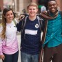 Ensign College students smiling