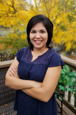 Closeup portrait of Paula Artal