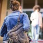 Students walking on campus