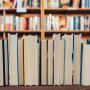 Books on a shelf